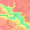 Troitsk topographic map, elevation, terrain