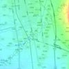 南沙河镇 topographic map, elevation, terrain