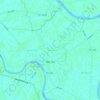 Tân Trụ topographic map, elevation, terrain