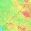 Divača topographic map, elevation, terrain