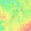 Vienne topographic map, elevation, terrain