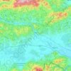 Krško topographic map, elevation, terrain