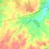 Ahillones topographic map, elevation, terrain