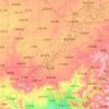 张北县 topographic map, elevation, terrain