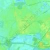 Hochheide topographic map, elevation, terrain