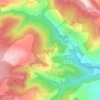 Mogarraz topographic map, elevation, terrain
