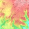 Pressigny topographic map, elevation, terrain