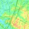 保和街道 topographic map, elevation, terrain