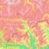 扎日乡 topographic map, elevation, terrain