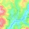 São Gonçalo topographic map, elevation, terrain