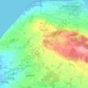 Bastorf topographic map, elevation, terrain