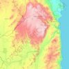 Rumphi topographic map, elevation, terrain