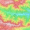 Mayres topographic map, elevation, terrain