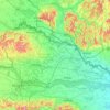 Gespanschaft Međimurje topographic map, elevation, terrain