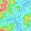 Busanjin-gu topographic map, elevation, terrain