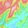 Gonçalo topographic map, elevation, terrain