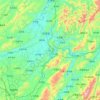 辰溪县 topographic map, elevation, terrain