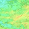 Garbsen topographic map, elevation, terrain