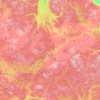 Sukhona topographic map, elevation, terrain