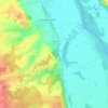 Léré topographic map, elevation, terrain