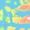 Devon Island topographic map, elevation, terrain