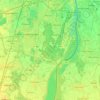 Rhin Tortu topographic map, elevation, terrain