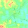 Provencal topographic map, elevation, terrain