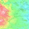 Chiva topographic map, elevation, terrain