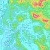 新圩镇 topographic map, elevation, terrain