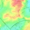 Chalgrave topographic map, elevation, terrain