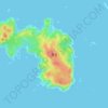 聟島 topographic map, elevation, terrain