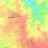 Coldstream topographic map, elevation, terrain