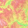 Ивановская область topographic map, elevation, terrain