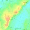 Dunton topographic map, elevation, terrain