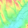 Topoľčany topographic map, elevation, terrain