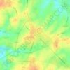 Goderville topographic map, elevation, terrain