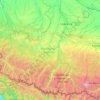 Карачаево-Черкесия topographic map, elevation, terrain
