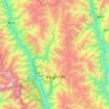 升平镇 topographic map, elevation, terrain