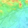 Valergues topographic map, elevation, terrain