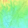 Pemecutan Kelod topographic map, elevation, terrain