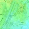 成飞公园 topographic map, elevation, terrain