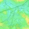 Pyl Brook topographic map, elevation, terrain