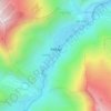 Khebda topographic map, elevation, terrain
