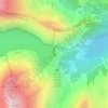 Cap de Long topographic map, elevation, terrain