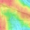 Tynehead Regional Park topographic map, elevation, terrain