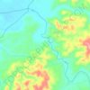 丽江 topographic map, elevation, terrain