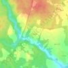 Николаевка topographic map, elevation, terrain