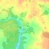 Спиричи topographic map, elevation, terrain