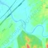 白洋河 topographic map, elevation, terrain