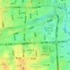 二里河 topographic map, elevation, terrain